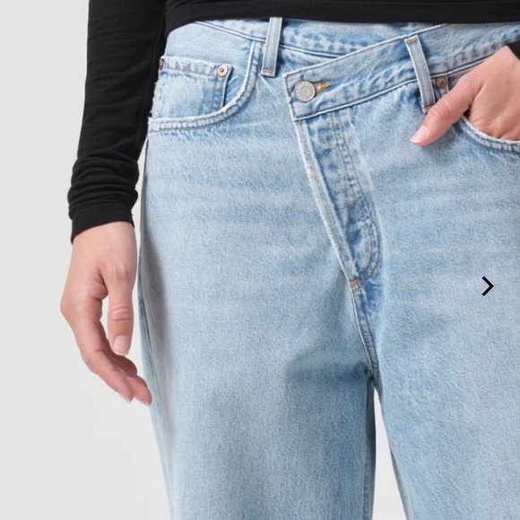 AGOLDE Criss Cross Upsized Jeans in Denim. Women’s size 31 - Picture 6 of 13